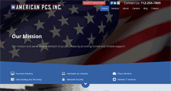 Desktop Screenshot of american-pcs.com